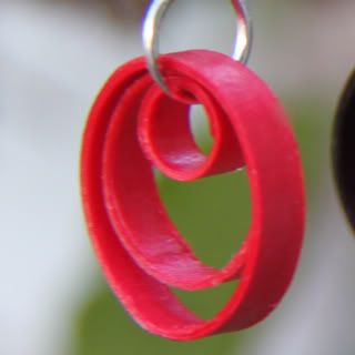 Paper Quilled Multi Circle Earrings