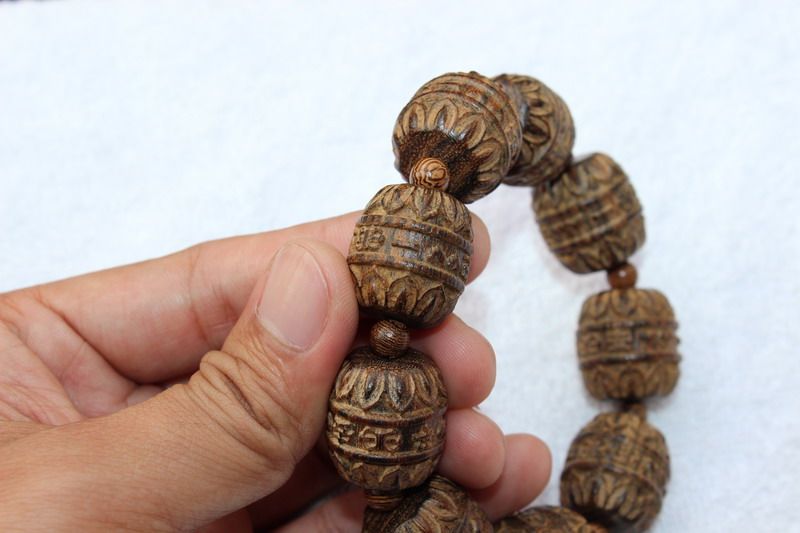 Tượng Gỗ Hoàng Dương, Gỗ Trầm. Vòng hạt đeo tay Gỗ Quý. Bộ Xông Trầm Gỗ Hương - 23