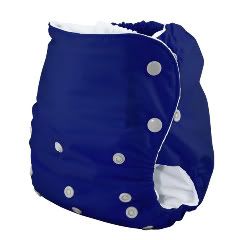  Blue Knickernappies One Size Diaper