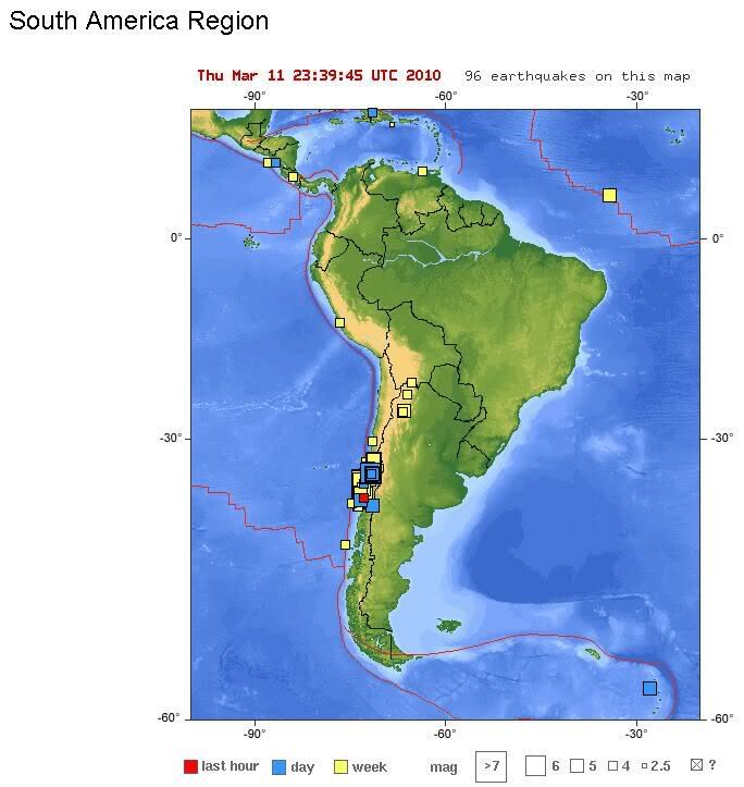 USGS: Mirá los terremotos de todos los dias! USGS: Mirá los terremotos de todos los dias!