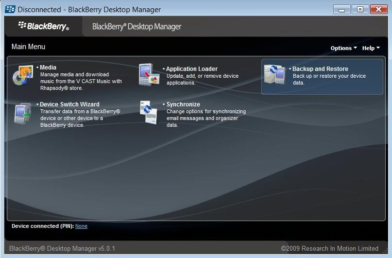 Unduh Aplikasi Mozilla Blackberry Desktop Manager