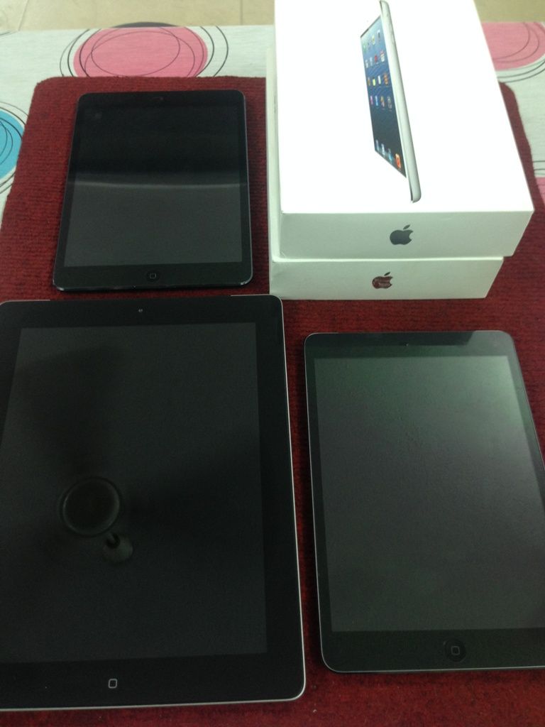 Ipad mini (4G+wifi), ipad 3 (3G+wifi) máy đẹp giá tốt cho mọi người......