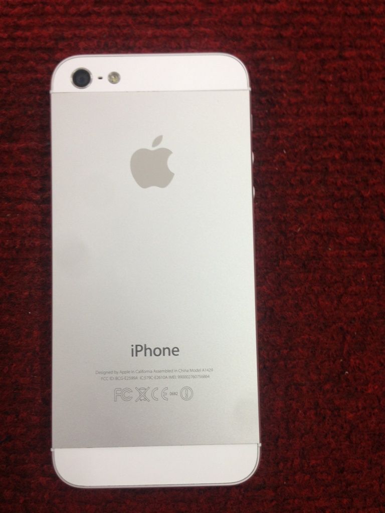 Iphone 5 (16Gb) trắng, quốc tế, đẹp mịn màng, giá tốt..... - 1