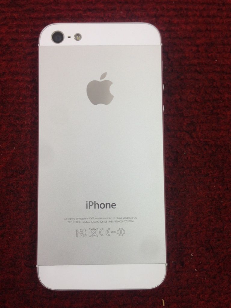 Iphone 5 16Gb và 32Gb trắng quốc tế, máy đẹp leng keng..... - 1