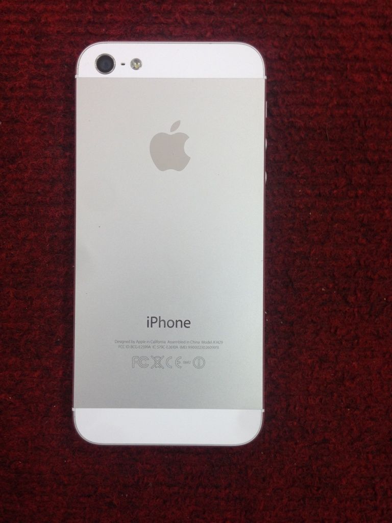 Iphone 5 16Gb và 32Gb trắng quốc tế, máy đẹp leng keng..... - 3