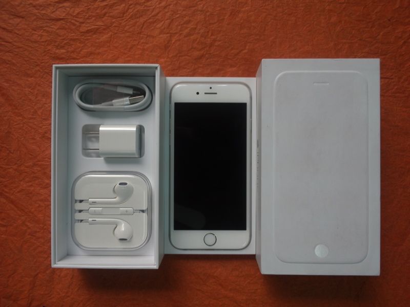 Bán 1 iPhone 6 64GB Silver hàng LL, như mới, full phụ kiện chưa sd, giá tốt - 1