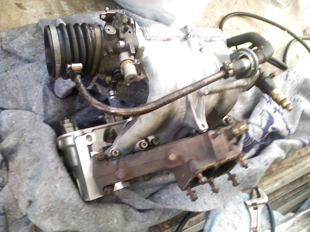 MK1 Intake manifold comparison ported to non ported VW Vortex