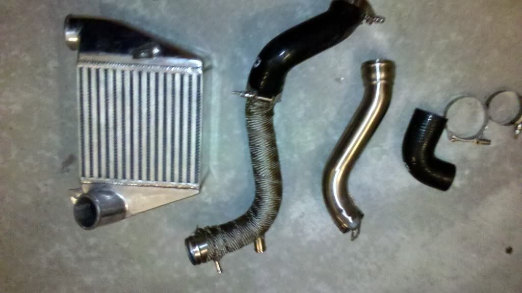 fs eurojet side mount intercooler and charge pipes VW Vortex
